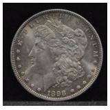 1898-P - MORGAN DOLLAR - BU RAINBOW - MS64
