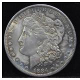 1884-O - MORGAN DOLLAR - RAINBOW - MS64+