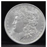 1883-O - MORGAN DOLLAR - BU - MS62