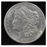 1921-S - MORGAN DOLLAR - AU-58