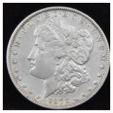 1878 - MORGAN DOLLAR -7TF - AU-53
