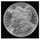1881-S  - MORGAN DOLLAR - UNC VAM - 74 - MS64PL