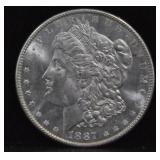 1887/18P - MORGAN DOLLAR - VAM10 - MS63PL