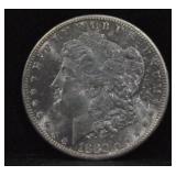 1880-S - MORGAN DOLLAR - UNC - RAINBOW - MS62