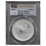2019 - SOUTH AFRICA FIRST STRIKE SILVER ROUND -