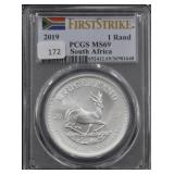 2019 - SOUTH AFRICA FIRST STRIKE SILVER ROUND -