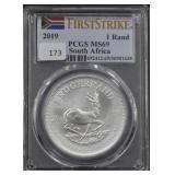 2019 - SOUTH AFRICA FIRST STRIKE SILVER ROUND -