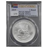 2019 - SOUTH AFRICA FIRST STRIKE SILVER ROUND -