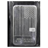 10 TROY OZS FINE SILVER BAR
