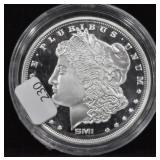 1 TROY OZ FINE SILVER SMI ROUND
