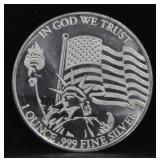 1 TROY OZ FINE SILVER ROUND