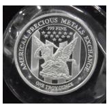 1 TROY OZ FINE SILVER ROUND