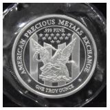 1 TROY OZ FINE SILVER ROUND