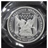 1 TROY OZ FINE SILVER ROUND