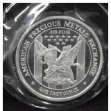 1 TROY OZ FINE SILVER ROUND