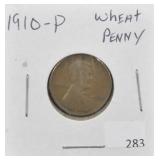 1910-P WHEAT PENNY