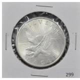 1 TROY OZ SILVER ROUND