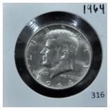 1964 KENNEDY HALF-DOLLAR