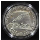 US CONSTITUTION COIN SILVER DOLLAR