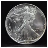 1992 SILVER EAGLE DOLLAR