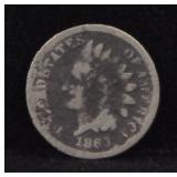 1863 INDIAN HEAD PENNY