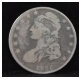 1836 CAPPED BUST HALF-DOLLAR F-12