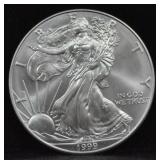 1999 SILVER EAGLE DOLLAR