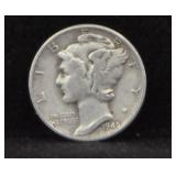 1945 MERCURY DIME