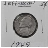1949 JEFFERSON NICKEL
