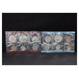 1971,1972,1975 US MINT UC COIN SETS