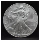 2001 SILVER EAGLE DOLLAR