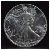 1990 SILVER EAGLE DOLLAR