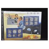 1968-1984-1992-US MINT UC COINS & STAMPS