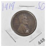 1919 WHEAT PENNY