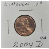 2004-D LINCOLN PENNY