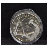 THOMAS JEFFERSON 1 ROLL OF PRESIDENTIAL DOLLARS