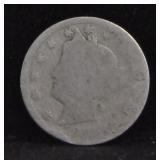 1883 LIBERTY HEAD NICKEL