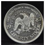 1 TROY OZ. FINE SILVER ROUND