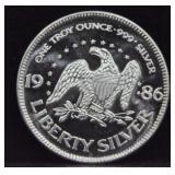 1 TROY OZ. FINE SILVER ROUND