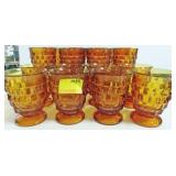 16 DARK AMBER TUMBLES