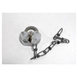 LOUISVILLE & NASHVILLE RAILROAD LOCK WITH KEY