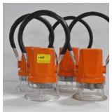 4 STARLITE BATTERY OPERATED LANTERNS