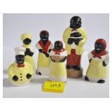 6 CONTEMPORARY BLACK AMERICANA PIEBIRDS