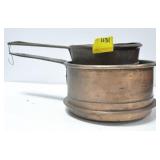 2 COPPER POTS