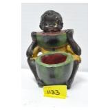 BLACK AMERICANA CHALK MATCH HOLDER