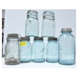 7 CANNING JARS
