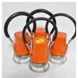 4 STARLITE BATTERY OPERATED LANTERNS