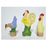 3 CONTEMPORARY PIEBIRDS