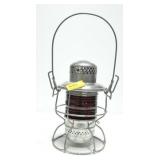 LOUISVILLE & NASHVILLE RAILROAD LANTERN WITH RED