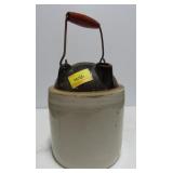 GALLON BAILHANDLE CROCK JUG
